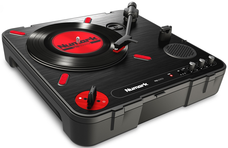 NUMARK PT01 Scratch, prenosný DJ gramofón