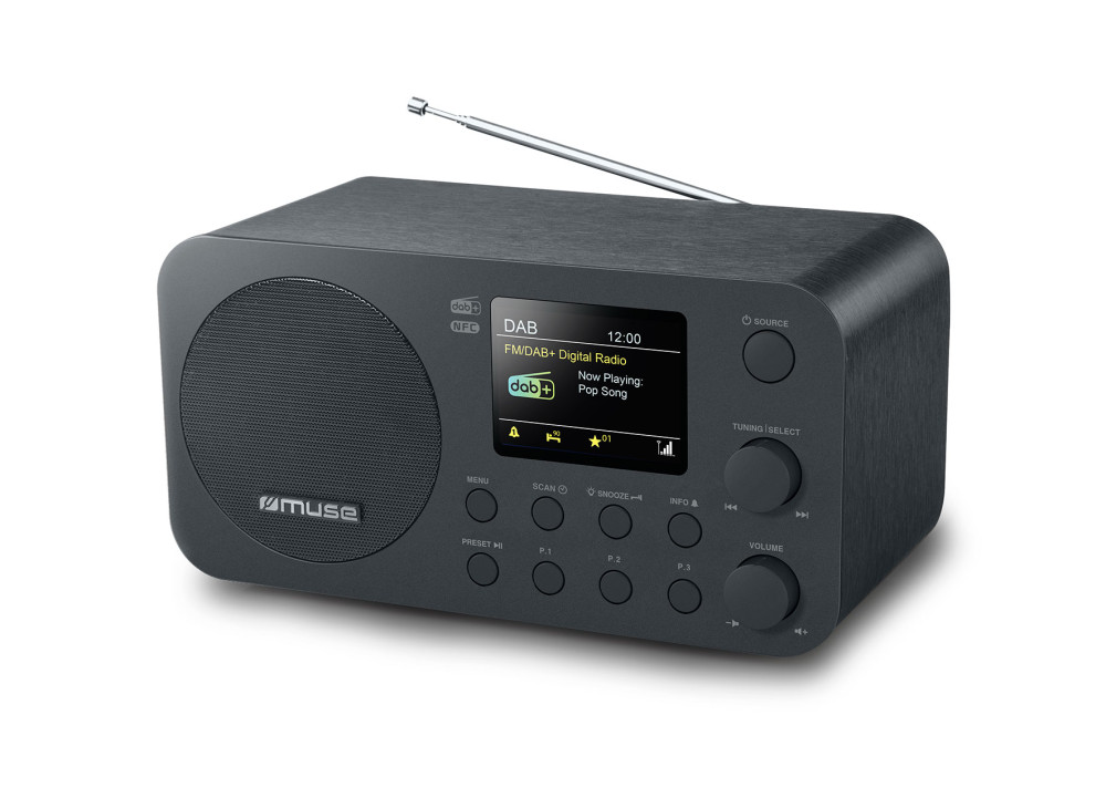 MUSE M-128DBT, DAB+/FM rádio s Bluetooth