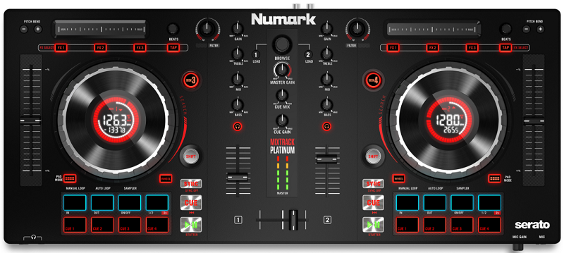 NUMARK Mixtrack Platinum, DJ kontrolér