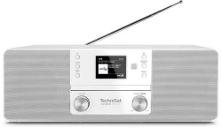 Technisat DigitRadio 370CD IR, white, DAB+/CD